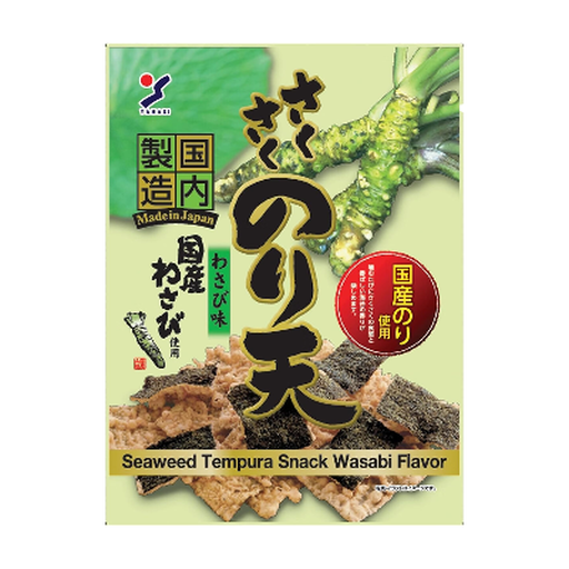 Yamaei Crunchy Nori Ten Chips Wasabi 70g