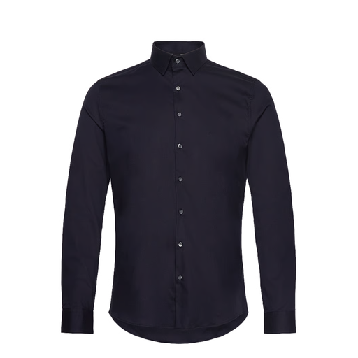 Chemise CALVIN KLEIN Easy Care Slim-Fit bleu
