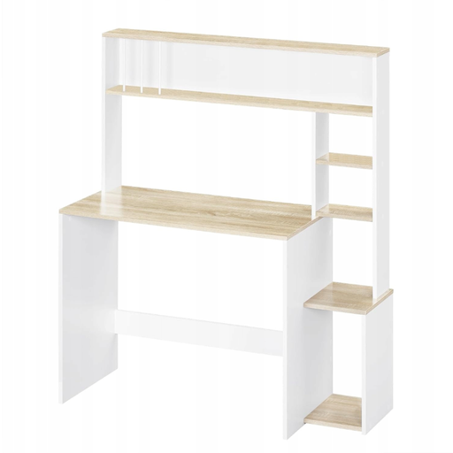 eSituro Computer Desk Extension Open Shelves