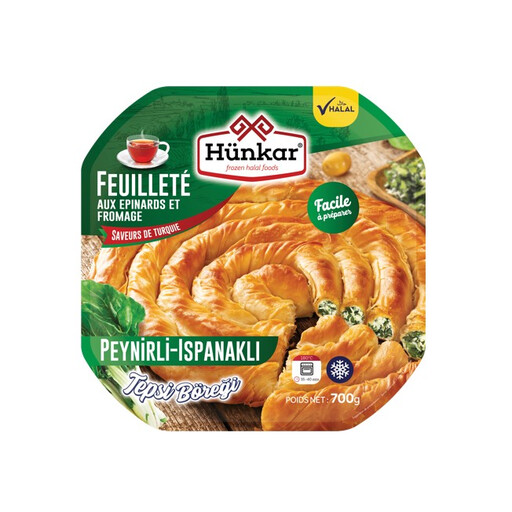 H?NKAR Tourte Filo ?pinards et Fromage 700g