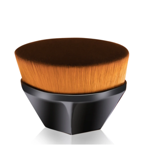 DUcare Black No.55 Foundation Brush with hexagonal handle
