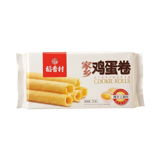 Dao Xiang Cun Bag Packaged Original Egg Roll 75g