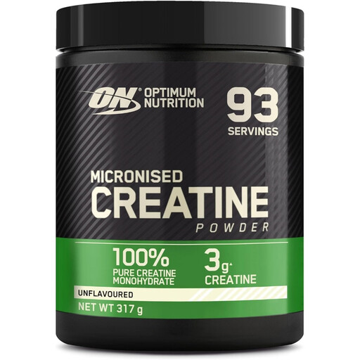 Optimum Nutrition Micronised Creatine Strength Support Powder Unflavoured