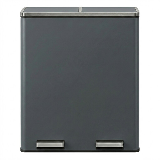 ochama Kitchen Bin with 2 Compartments, 2 x 30 L
