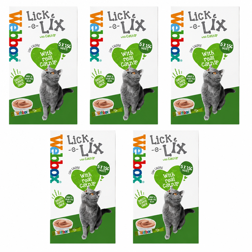 Webbox Lick-E-Lix with Real Catnip