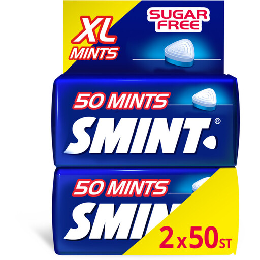 Smint XL Peppermint Duo Pack - 2 x 50 pieces