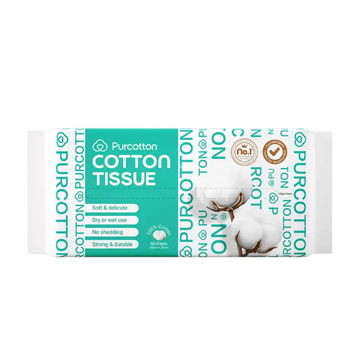 Purcotton Cotton Facial Tissue