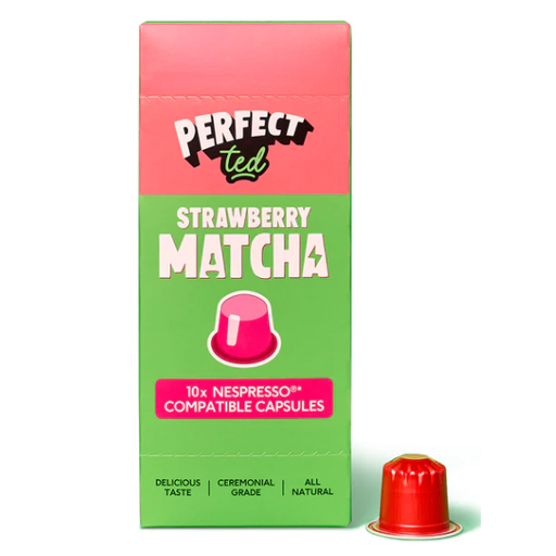 PerfectTed Matcha Nespresso Pod Strawberry