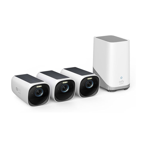 eufy Security S330 eufyCam 3 Wireless Outdoor Security Camera Kit