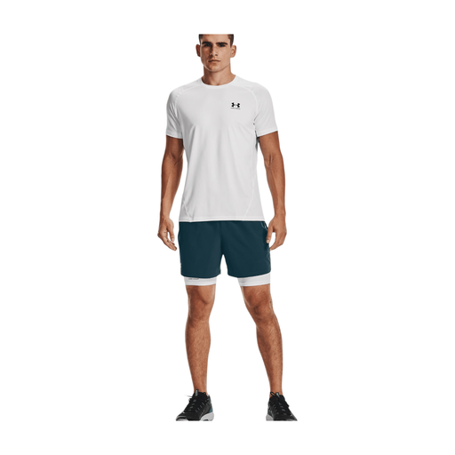 Under Armour Men's Hg Armour Shorts White Sportstyle Collection L