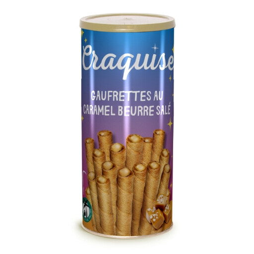 CRAQUISE Gaufrettes Salted Butter Caramel, 135g