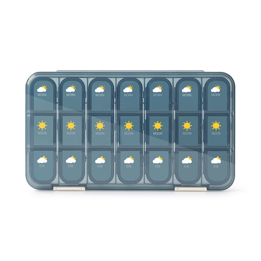 JORDAN&JUDY Portable Sealed Weekly Pill Organiser