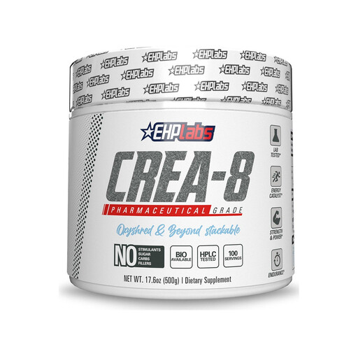 EHPlabs Crea-8 Creatine Monohydrate Strength Support Powder - 500g