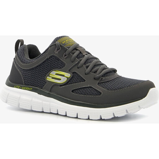 Basket Skechers Burns Agoura pour homme en gris