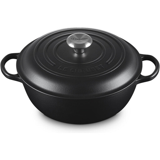 Le Creuset Stew Pot Signature 22 cm Black