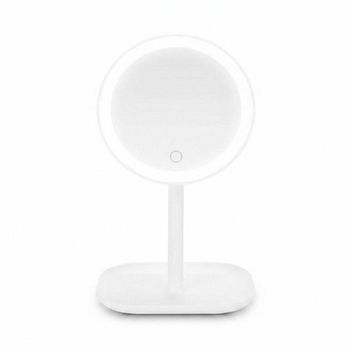 Yoghi Beauty Stand Round Magnifying Mirror with Touch LED