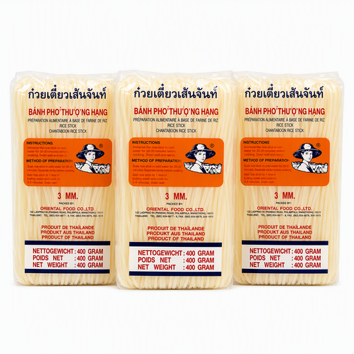 Farmer Brand 3 mm Rice Noodles 400 g Pack of 3