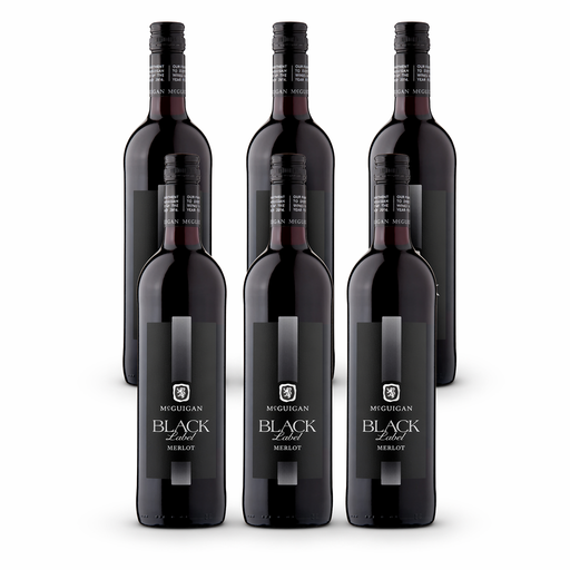 整箱优惠 - McGuigan Black Label 梅洛葡萄酒 75cl