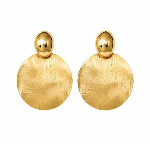 Verbex gold minimalist earrings