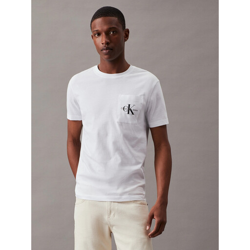 T-shirt coupe slim Calvin Klein Core Monologo