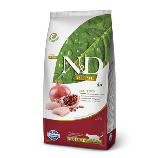 Farmina N&D Prime Neutered Cat Chicken 10 kg