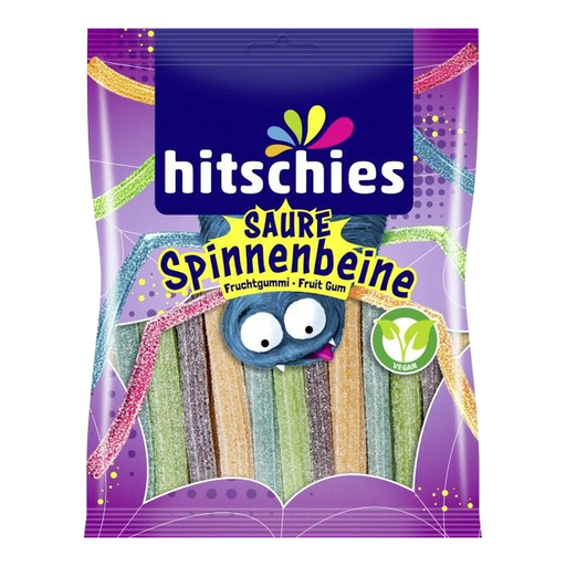 Hitschies Sour Spider Legs Fruit Gums 125g