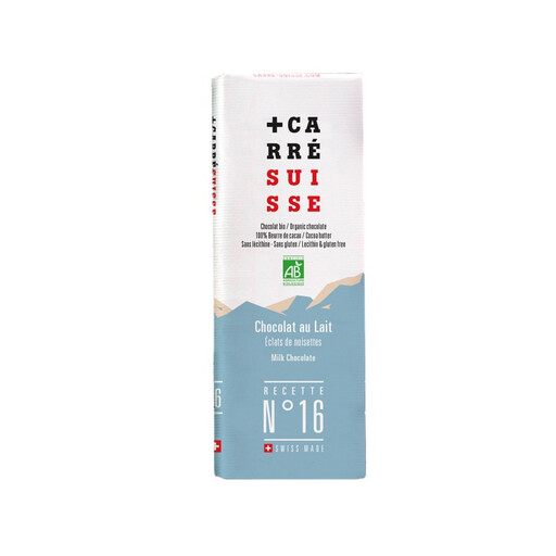 CARR? Organic Milk Chocolate and Hazelnuts 40g