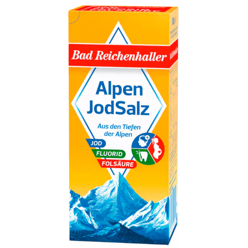 Bad Reichenhaller AlpenJodSalz + Fluorid + Fols?ure 500g