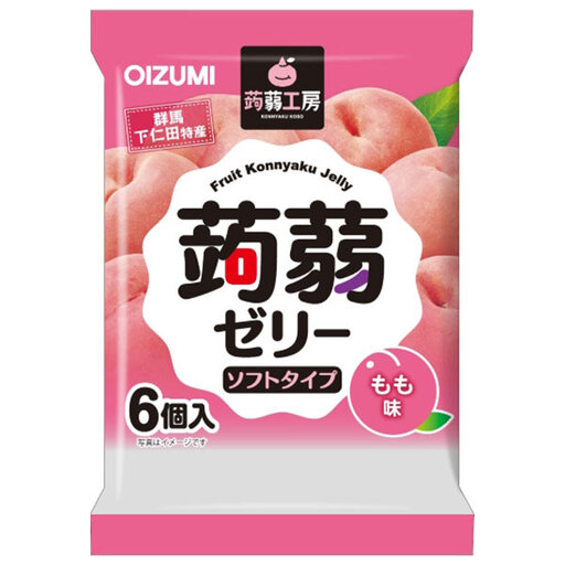 Shimonita konjac kobo konjac jelly peach flavor 106g