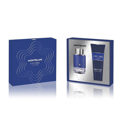 Montblanc Men's Explorer Ultra Blue Gift Set