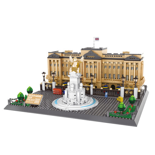 WANGE Buckingham Palace-London,England 1695 Pcs Building Blocks Set for Hobby Builders