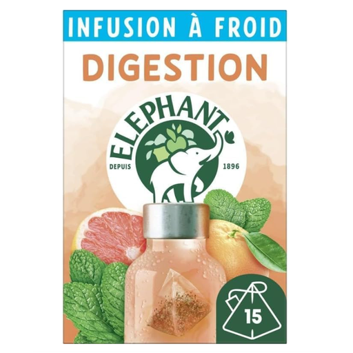 Éléphant Cold Brew Digestion, box of 15 tea bags