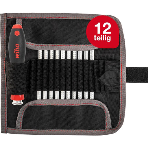 Wiha SYSTEM 4 Screwdriver Set with Interchangeable Blades - 11-piece