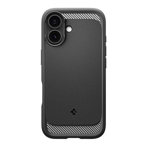 Spigen Rugged Armor MagSafe Case for iPhone 17 in Matte Black