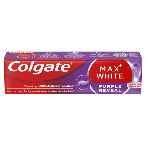 Colgate Toothpaste Max White Purple Reveal 75 ml