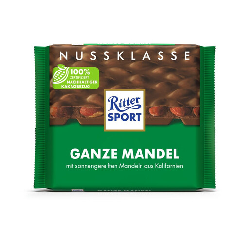 Ritter Sport Whole Almond 100g