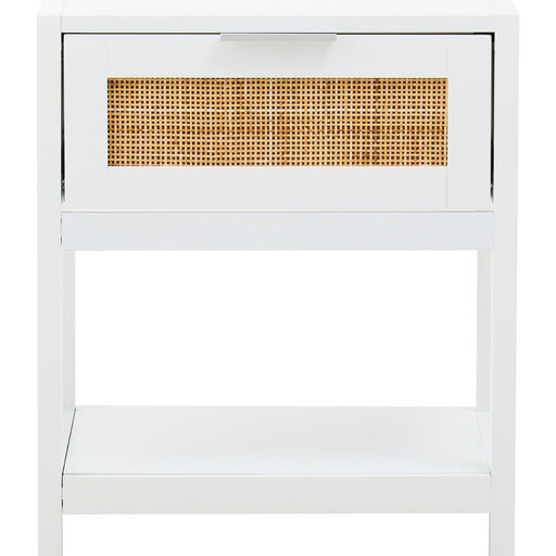 Interiors by Premier Sherman 1-Drawer Bedside Table with Rattan