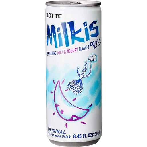 LOTTE Milkis Original Sparkling Milk & Yoghurt Drink 250ml