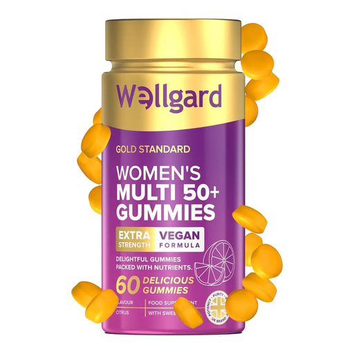 Wellgard Multivitamin Women's Health Support Gummies for Women 50 Plus