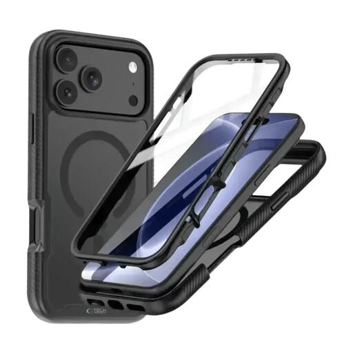Tech-Protect Defense MagSafe Case in matte black