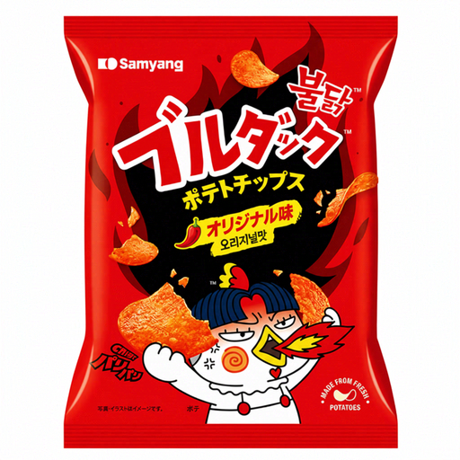 SAMYANG Buldak potato chips original spicy chicken flavor 55g