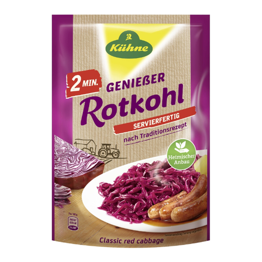 Kühne Ready-to-Eat Red Cabbage 400 g