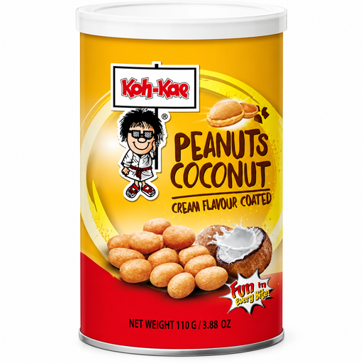 Koh-Kae Coated Peanuts Coconut Cream Flavour 110g