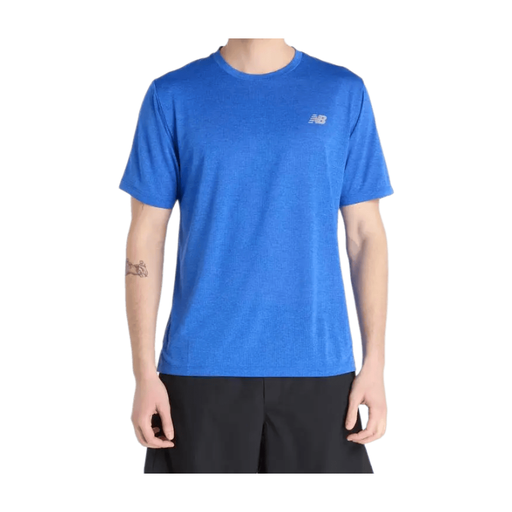 NEW BALANCE Athletics Tee Blue Gemstone Heather