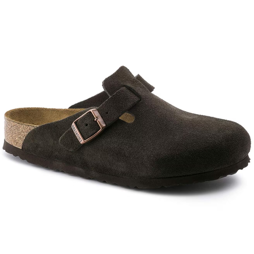 BIRKENSTOCK Boston Suede Leather Regular Mocca 43
