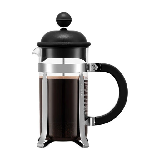 Bodum Caffettiera 350 ml 3 杯黑色 French Press 咖啡壶