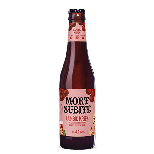 MORT SUBITE Kriek Beer 4.5° 33cl