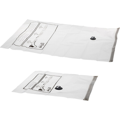 5five Vacuum Storage Bags Set - 2 pieces, Size L & S