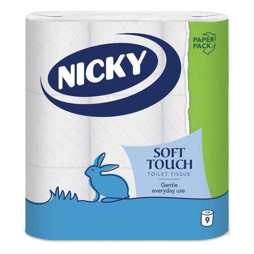 Nicky Soft Touch Toilet Tissue