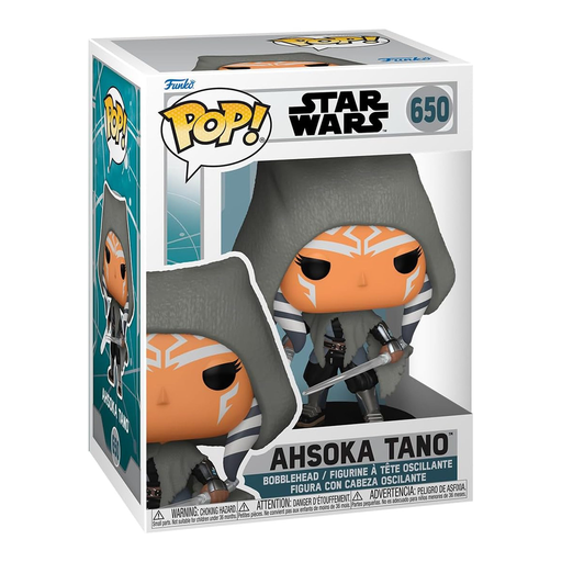 FUNKO Pop! Star Wars Ahsoka Tano #650 Bobblehead Collectible Figure
